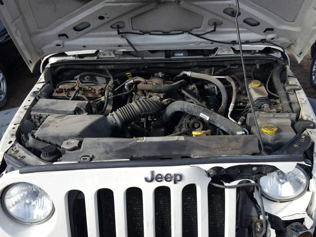 1J4AA2D14AL161252 - 2010 JEEP WRANGLER S WHITE photo 7