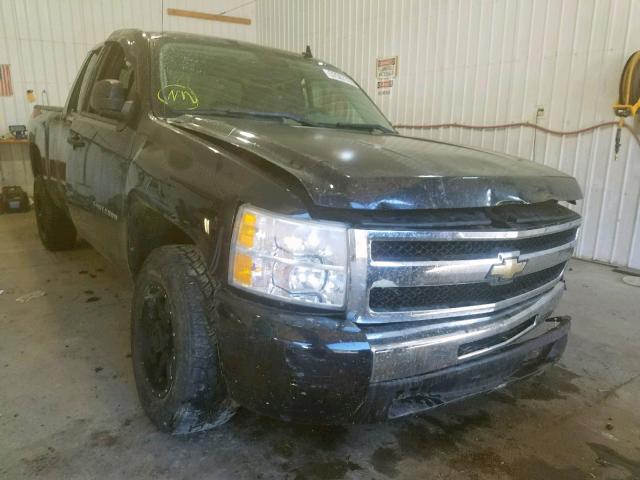 1GCSCREA9AZ215363 - 2010 CHEVROLET SILVERADO BLACK photo 1