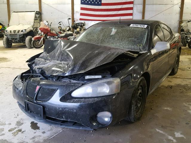 2G2WP522051166536 - 2005 PONTIAC GRAND PRIX BLACK photo 2