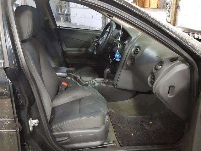 2G2WP522051166536 - 2005 PONTIAC GRAND PRIX BLACK photo 5