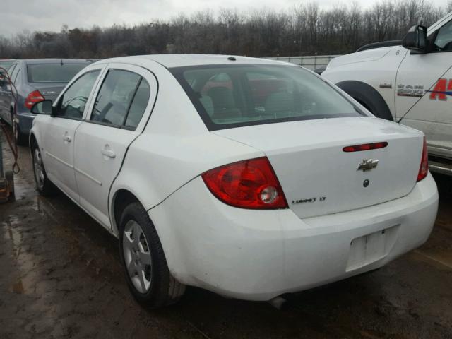 1G1AL58F787122626 - 2008 CHEVROLET COBALT LT WHITE photo 3