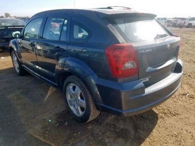 1B3HB48B57D149440 - 2007 DODGE CALIBER SX GRAY photo 3