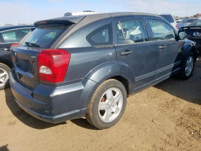 1B3HB48B57D149440 - 2007 DODGE CALIBER SX GRAY photo 4