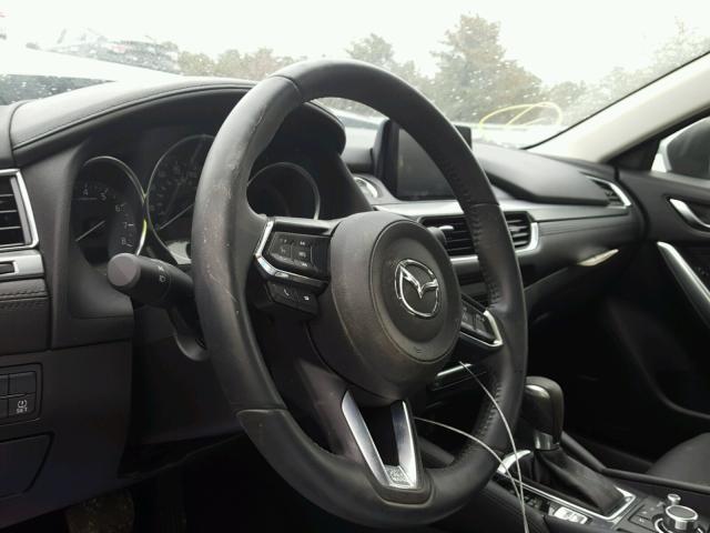 JM1GL1V58H1115905 - 2017 MAZDA 6 TOURING SILVER photo 9