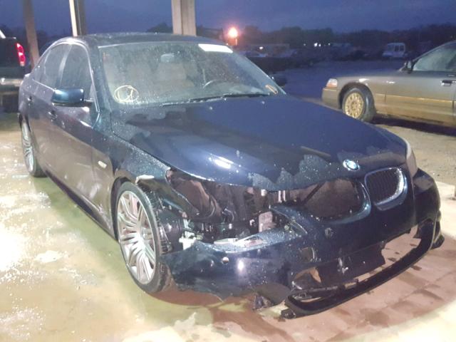 WBANW53518CT48020 - 2008 BMW 550 I BLUE photo 1