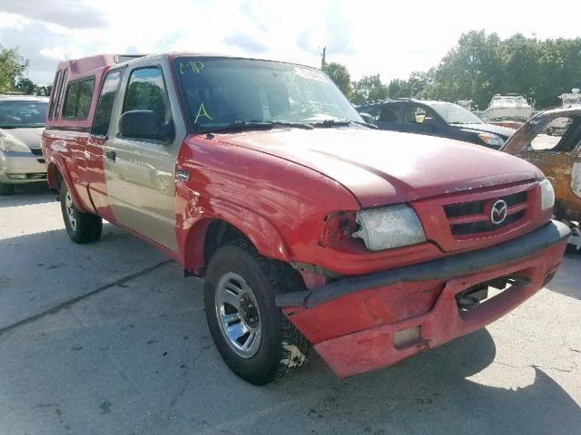 4F4YR16E61TM21620 - 2001 MAZDA B4000 CAB RED photo 1