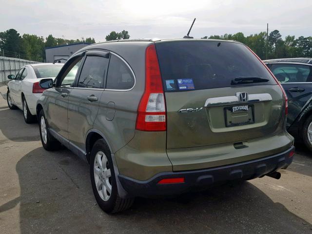 JHLRE38737C065593 - 2007 HONDA CR-V EXL GOLD photo 3