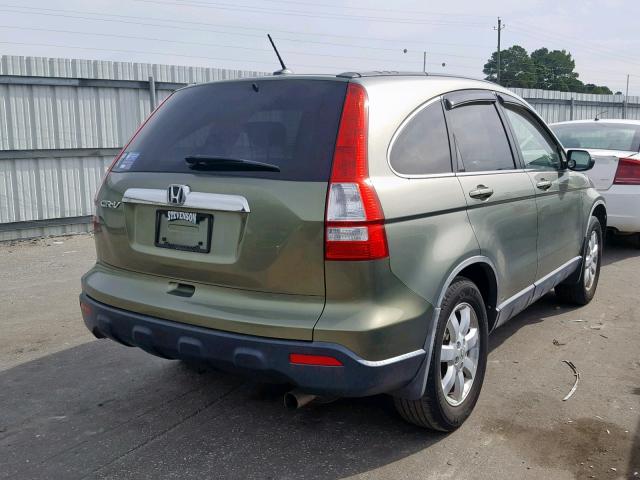 JHLRE38737C065593 - 2007 HONDA CR-V EXL GOLD photo 4