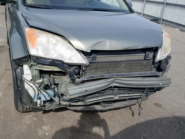 JHLRE38737C065593 - 2007 HONDA CR-V EXL GOLD photo 9