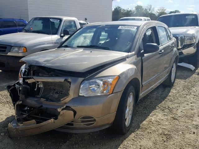 1B3HB48B28D753710 - 2008 DODGE CALIBER SX GOLD photo 2