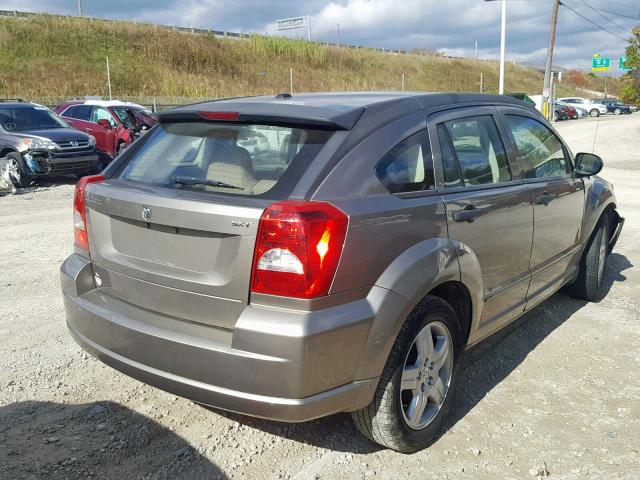 1B3HB48B28D753710 - 2008 DODGE CALIBER SX GOLD photo 4