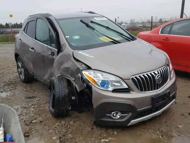 KL4CJFSB3EB677786 - 2014 BUICK ENCORE CON CHARCOAL photo 1