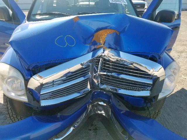 1D7HU18227S266627 - 2007 DODGE RAM 1500 S BLUE photo 7