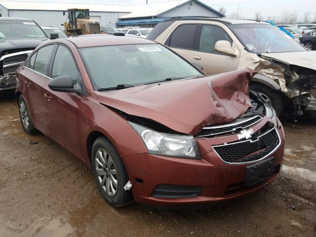 1G1PC5SH3C7385323 - 2012 CHEVROLET CRUZE LS RED photo 1