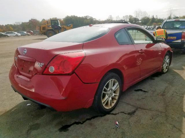 1N4BL24E08C107681 - 2008 NISSAN ALTIMA 3.5 RED photo 4