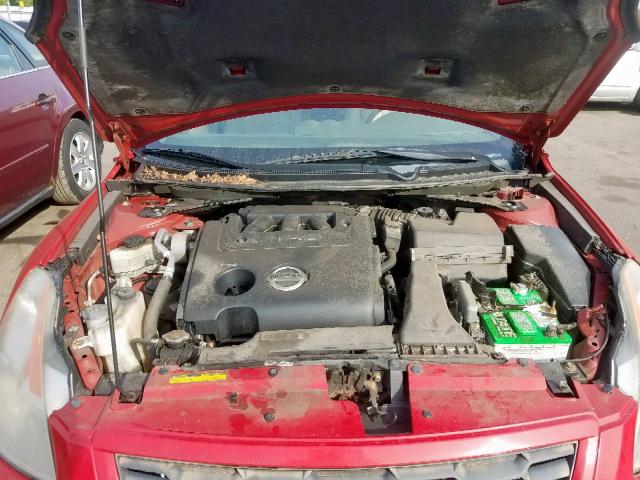 1N4BL24E08C107681 - 2008 NISSAN ALTIMA 3.5 RED photo 7