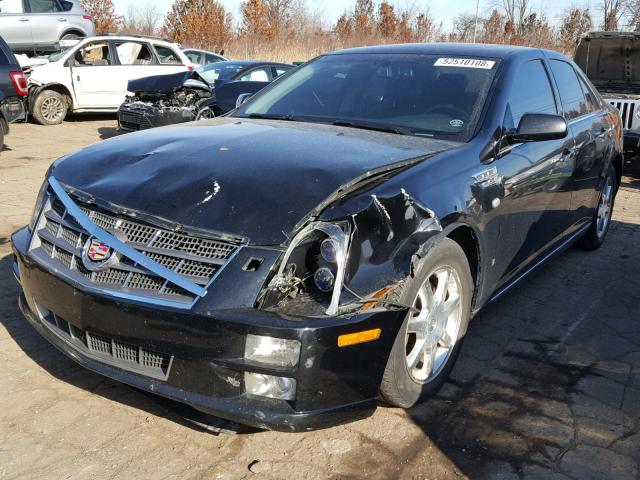 1G6DW67V380114707 - 2008 CADILLAC STS BLACK photo 2