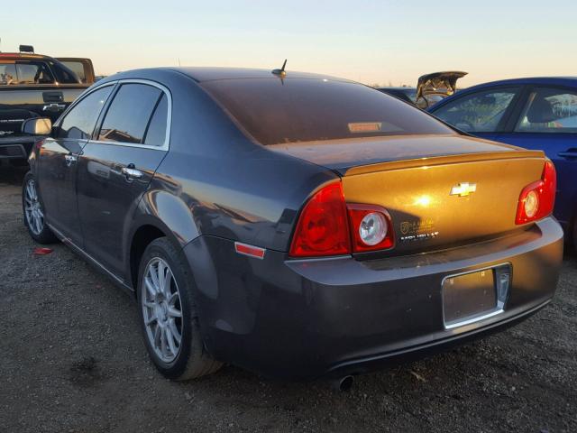 1G1ZD5E17BF273441 - 2011 CHEVROLET MALIBU 2LT GRAY photo 3