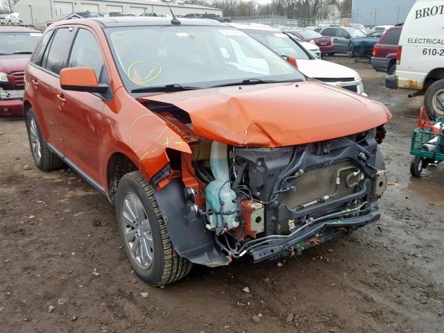 2FMDK48C98BA14468 - 2008 FORD EDGE SEL ORANGE photo 1