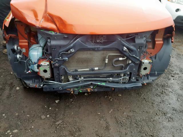 2FMDK48C98BA14468 - 2008 FORD EDGE SEL ORANGE photo 9