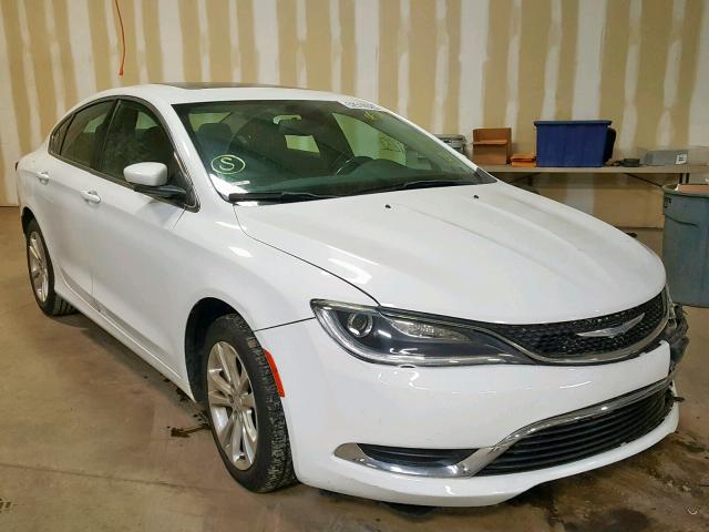 1C3CCCAB4GN162348 - 2016 CHRYSLER 200 LIMITE WHITE photo 1