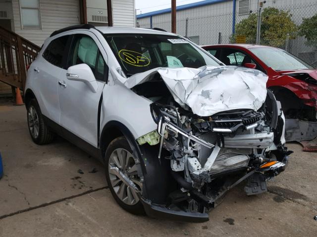 KL4CJESB5HB030353 - 2017 BUICK ENCORE PRE WHITE photo 1