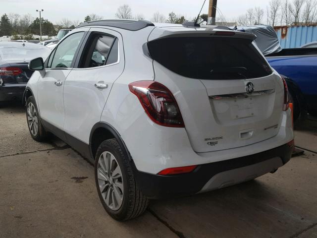 KL4CJESB5HB030353 - 2017 BUICK ENCORE PRE WHITE photo 3