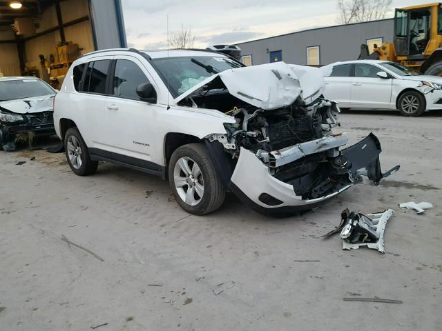 1C4NJDEB4CD659099 - 2012 JEEP COMPASS LA WHITE photo 1