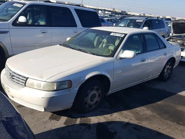 1G6KS54Y82U122474 - 2002 CADILLAC SEVILLE SL WHITE photo 2