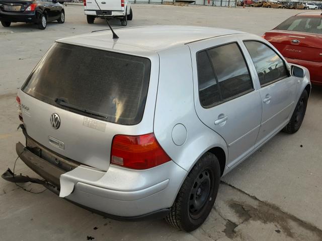 9BWFL61J664008641 - 2006 VOLKSWAGEN GOLF GL SILVER photo 4