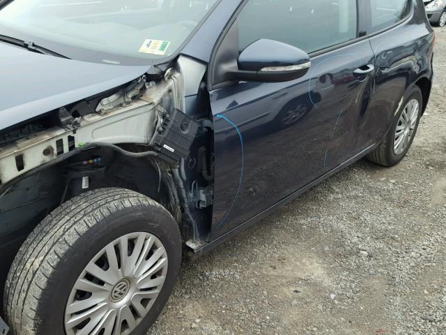 WVWBB7AJ3BW225175 - 2011 VOLKSWAGEN GOLF 蓝色 照片 9