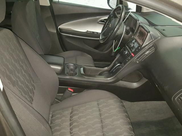 1G1RA6E44EU118709 - 2014 CHEVROLET VOLT GRAY photo 5