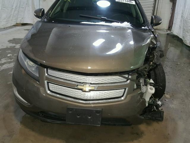 1G1RA6E44EU118709 - 2014 CHEVROLET VOLT GRAY photo 7