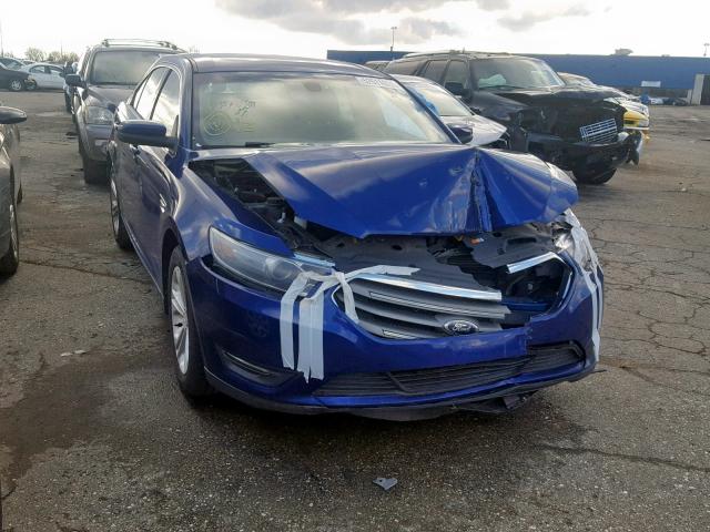 1FAHP2E88EG122473 - 2014 FORD TAURUS SEL BLUE photo 1