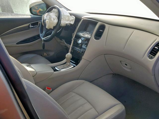 JNKAJ09FX8M353874 - 2008 INFINITI EX35 BASE GRAY photo 5