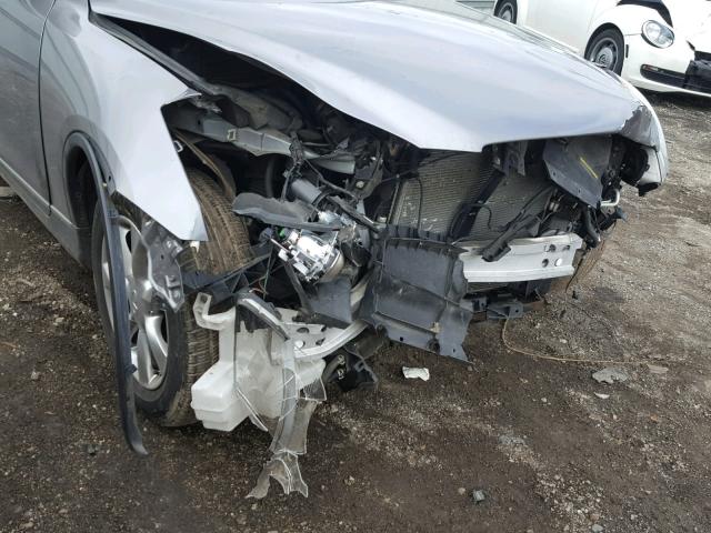 JNKAJ09FX8M353874 - 2008 INFINITI EX35 BASE GRAY photo 9