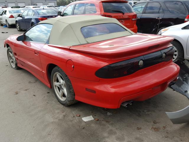 2G2FV32G4X2209665 - 1999 PONTIAC FIREBIRD T RED photo 3