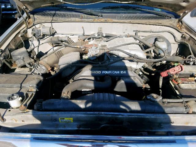 5TEHN72N82Z013345 - 2002 TOYOTA TACOMA DOU SILVER photo 7