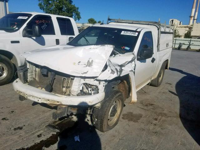 1GCCSBF95B8130286 - 2011 CHEVROLET COLORADO WHITE photo 2