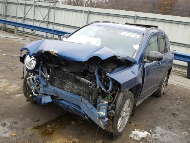 1J4NF4FB0AD519199 - 2010 JEEP COMPASS SP ლურჯი ფოტო 2