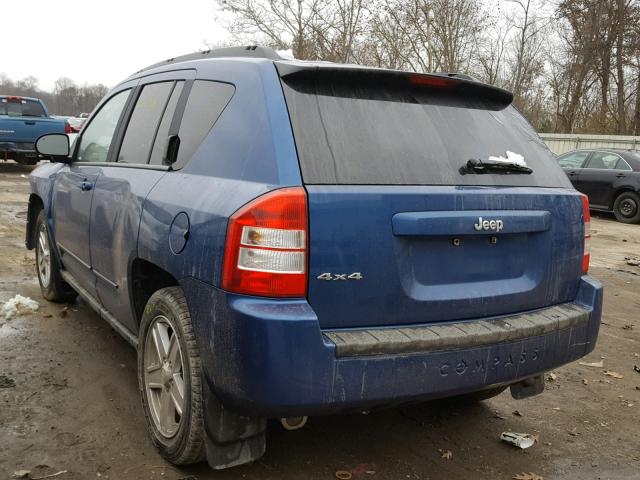 1J4NF4FB0AD519199 - 2010 JEEP COMPASS SP ლურჯი ფოტო 3