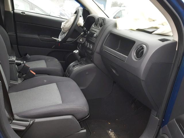 1J4NF4FB0AD519199 - 2010 JEEP COMPASS SP ლურჯი ფოტო 5