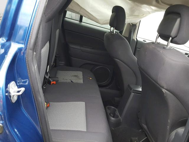 1J4NF4FB0AD519199 - 2010 JEEP COMPASS SP ლურჯი ფოტო 6