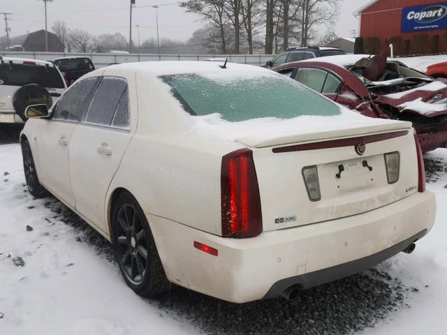 1G6DC67A160155288 - 2006 CADILLAC STS WHITE photo 3