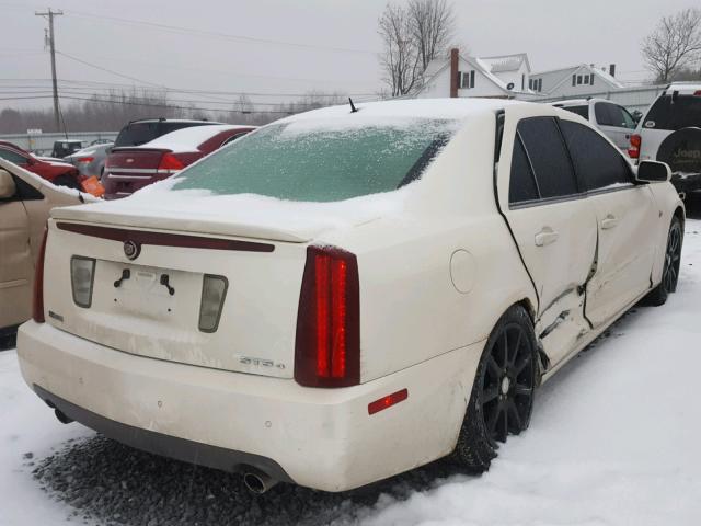 1G6DC67A160155288 - 2006 CADILLAC STS WHITE photo 4