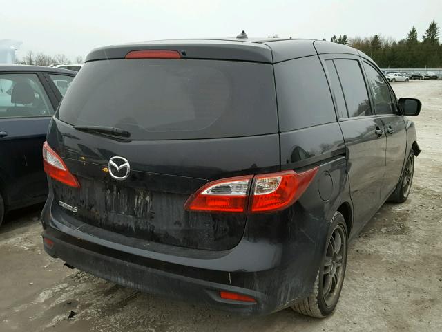 JM1CW2CL2C0141573 - 2012 MAZDA 5 BLACK photo 4