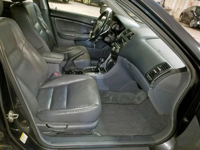 1HGCM56815A106004 - 2005 HONDA ACCORD EX GRAY photo 5