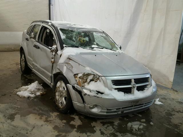 1B3HB48B07D314844 - 2007 DODGE CALIBER SX SILVER photo 1