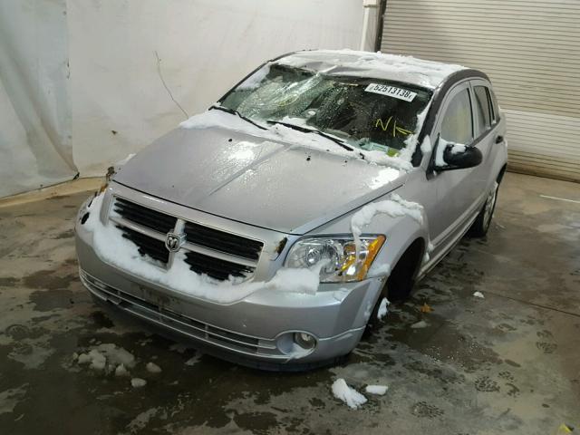 1B3HB48B07D314844 - 2007 DODGE CALIBER SX SILVER photo 2