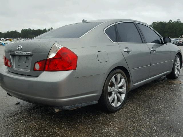 JNKBY01E06M200971 - 2006 INFINITI M45 BASE GRAY photo 4